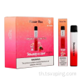 ใหม่รสชาติที่ใช้แล้วทิ้งบุหรี่อิเล็กทรอนิกส์สูงสุด 2500 พัฟ vape